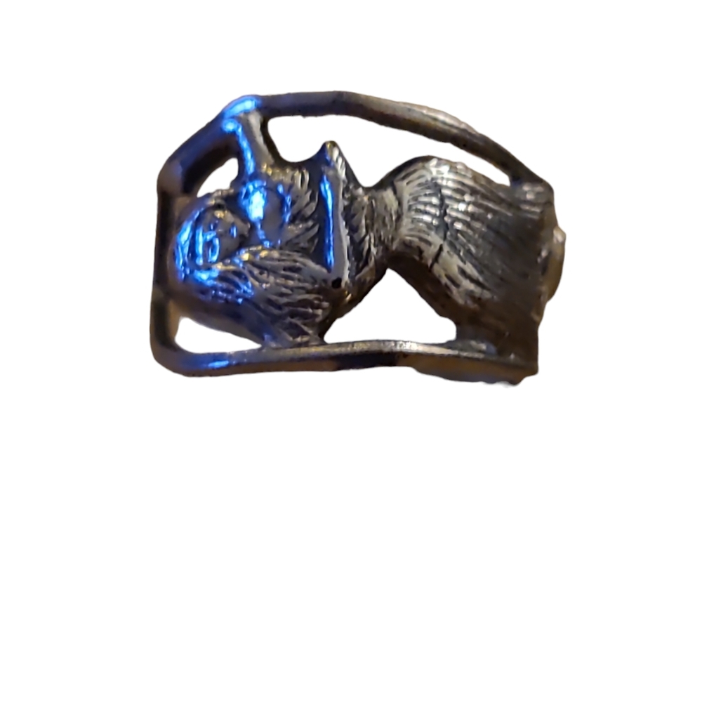 3/$30 Handmade Vintage Hawaii Hula Girl Spoon Ring L4